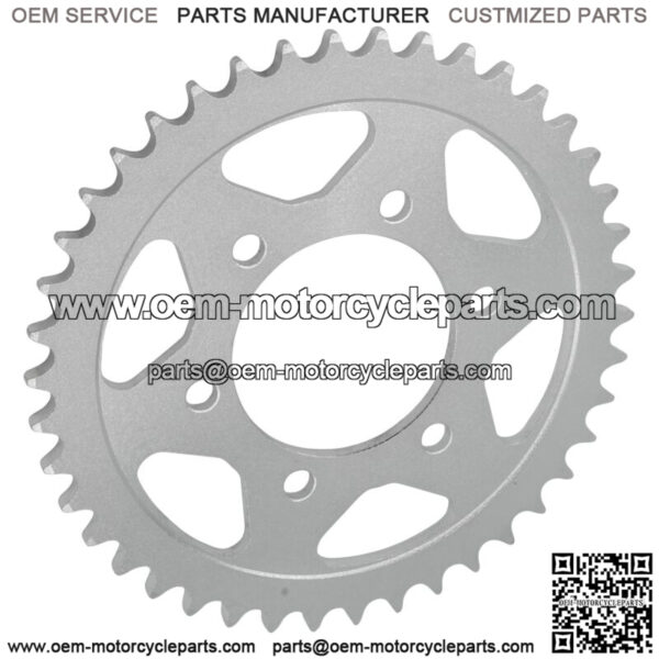 Rear Wheel Chain Sprocket for Kawasaki ZR900 Z900RS 2018-2023 42Teeth - Image 4