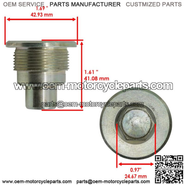 90122-HM5-930 90122-HC4-000 90122HM5930 Pivot Bolt B For Honda - Image 2