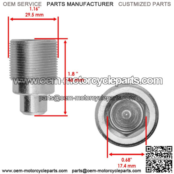 Swing Arm Pivot Bolt for Honda Rancher 350 TRX350 2x4 4x4 2000 2001-2006 - Image 3