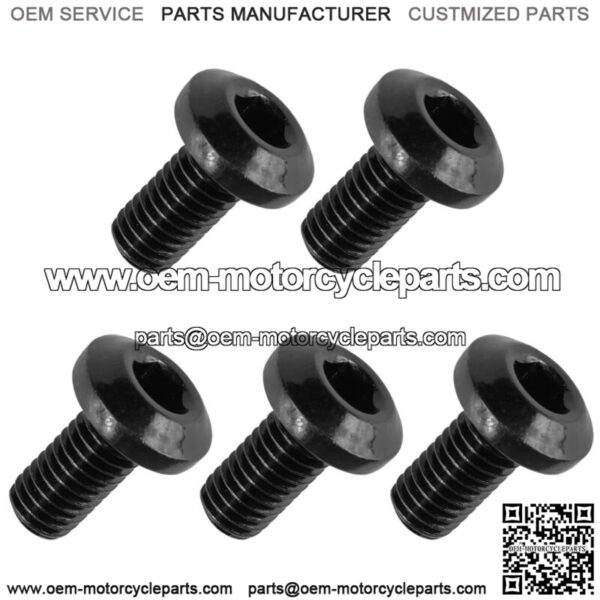 5x Hex Socket Button Bolts M8x1.25 for Yamaha YZF600R 1997 1998 1999 2000-2007