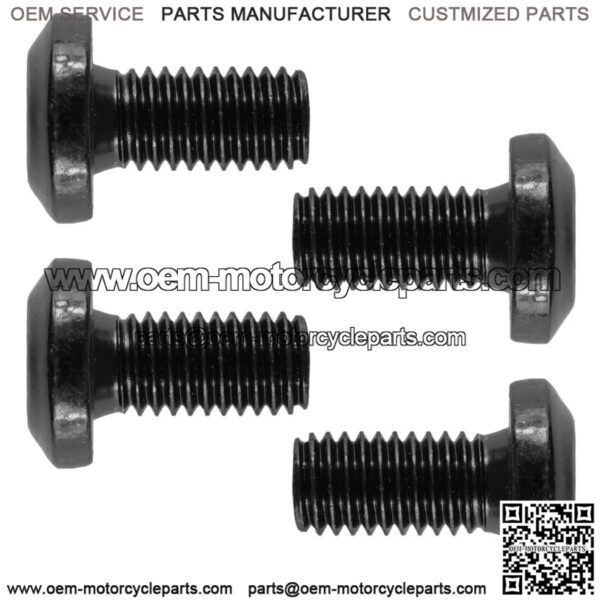 4x Brake Disc Hex Socket Button Bolts for Yamaha Kodiak 450 4x4 2003-2004 - Image 3