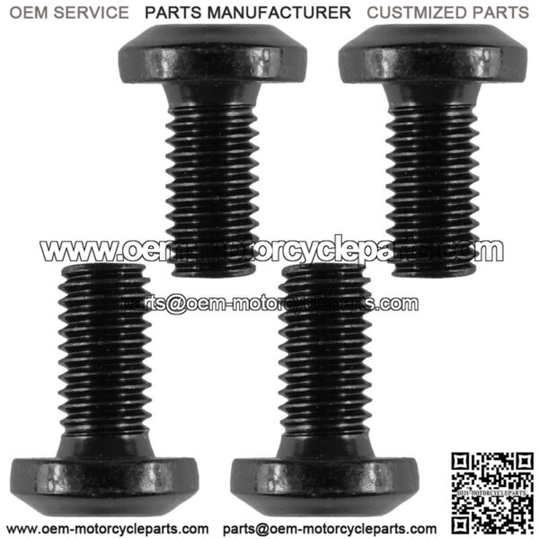 4x Brake Disc Hex Socket Button Bolts for Yamaha Kodiak 450 4x4 2003-2004 - Image 5