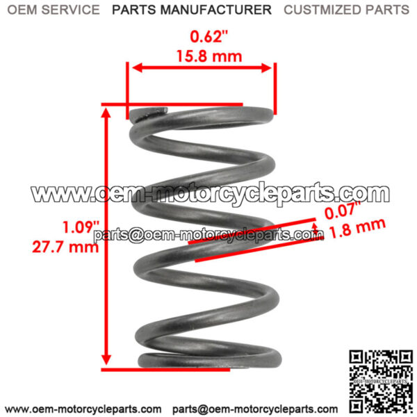 Clutch Friction Steel Plates and Springs Kit for Kawasaki KX65 2000 2001 - 2023 - Image 4