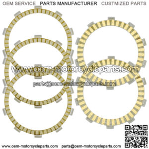 Clutch Friction Plates Kit for Kawasaki Ninja 400 EX400 / Z400 ER400D 2018-2023