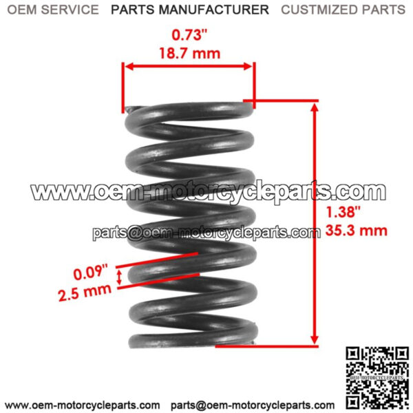 Clutch Friction Steel Plates Kit for Honda Recon 250 TRX250 1997-2001 - Image 4