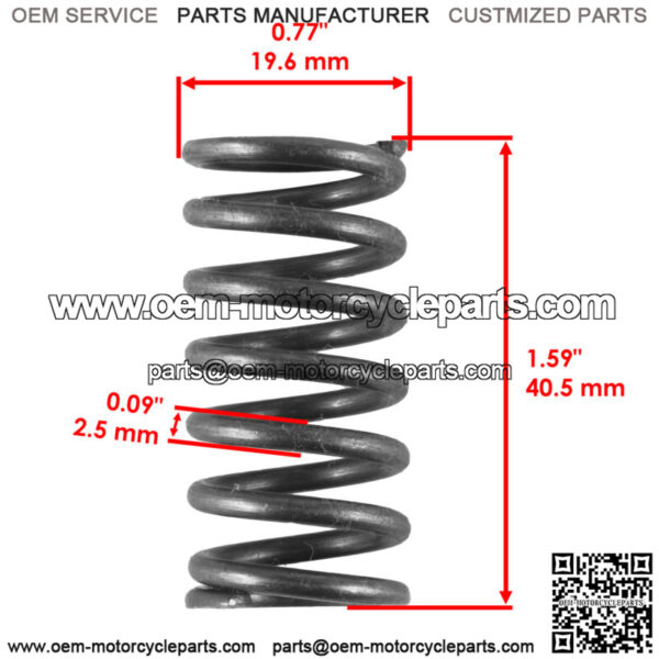 Clutch Friction Steel Plates Kit for Honda Recon 250 TRX250TE 2002-2023 - Image 4