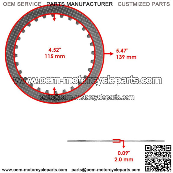 Clutch Friction Plate Spring Kit for Suzuki Bandit 600 GSF600S 1996 1997-2003 - Image 3