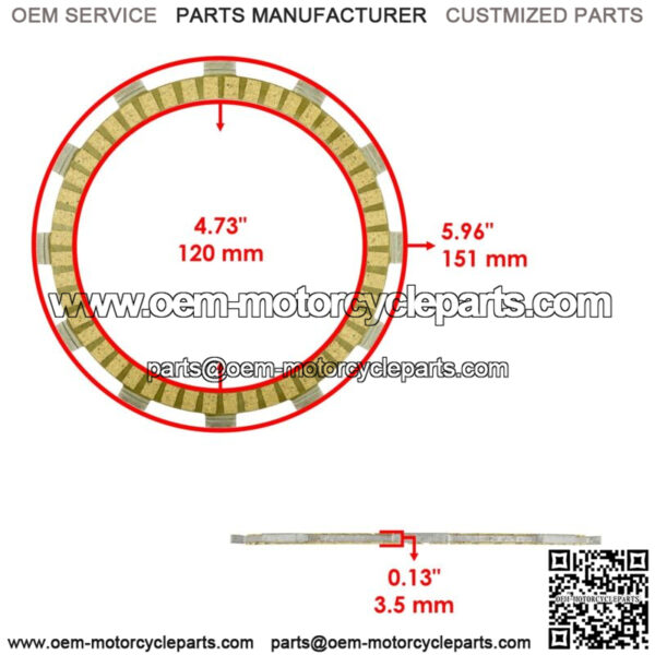 Clutch Friction Plate Spring Kit for Suzuki 21441-37400 21442-37401 09440-20013 - Image 3