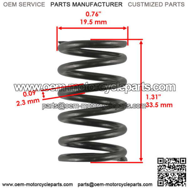 Clutch Friction Steel Plates Kit for Kawasaki Mojave 250 KSF250-A 1987 - 2004 - Image 3