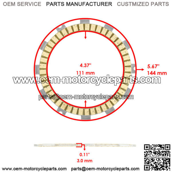 Clutch Friction Steel Plates Springs Gasket Kit for Suzuki GSX-S1000 2018-2020 - Image 2