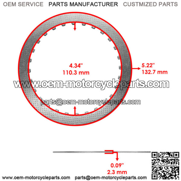 Clutch Friction Steel Plates Springs Gasket Kit for Suzuki GSX-S1000 2018-2020 - Image 4
