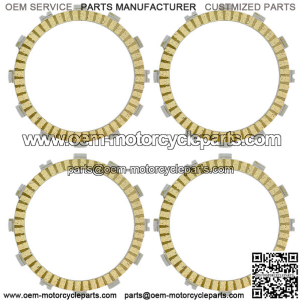 Clutch Friction Plates for Kawasaki Ninja 650 EX650 / Z650 ER650 2017-2023 - Image 3