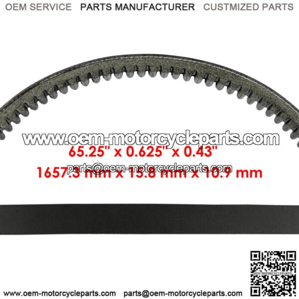 Pump Drive Belt For Scag Cheetah SCZ61V-27FX SCZ61V-29CV SCZ61V-31CV Cutter Deck - Image 2