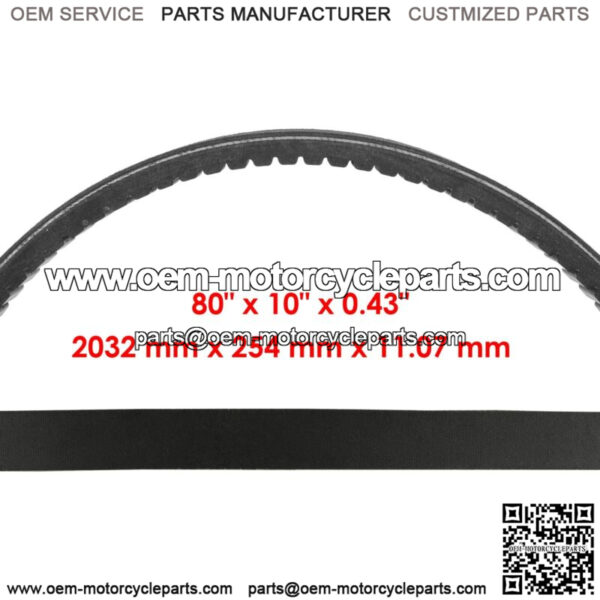 Pump Cogged Drive Belt for Scag STT-31BV-SS STT61A-27 STT61A-29DFI STT61A-31BV - Image 2