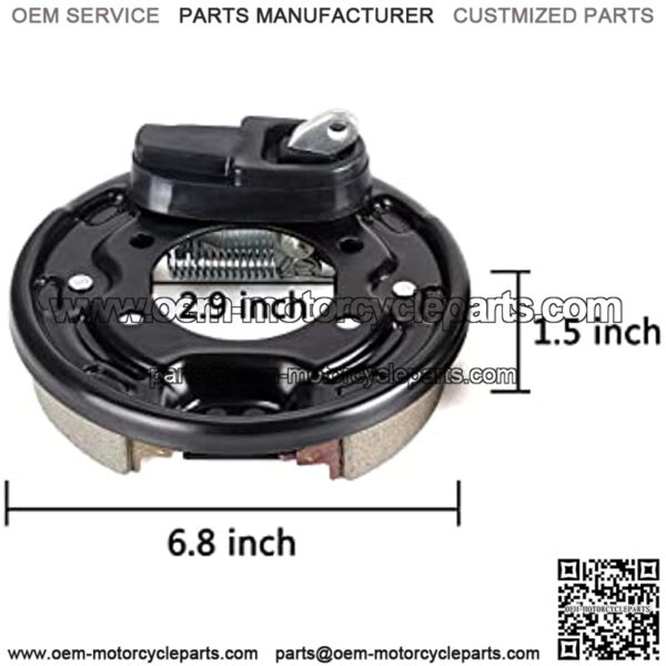 Driver Side & Passenger Side Brake Assembly, Rear Brake Cluster for 1995-Up Club Car DS and Precedent, for Club Car Golf Carts 101823301 103380202101823301/103380202 - Image 4
