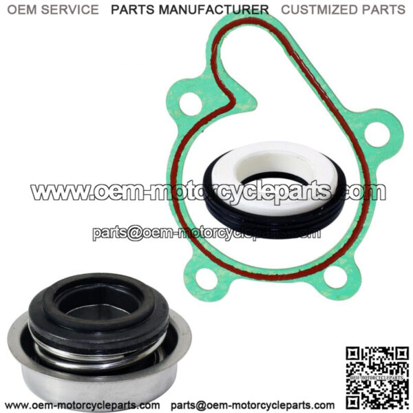 Water Pump Seal Mechanical W/Gasket for Yamaha Kodiak 400 YFM400A 2X4 2000-2004