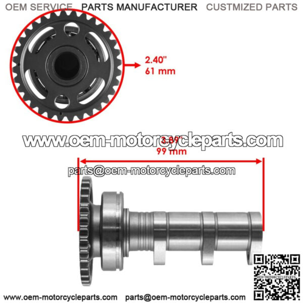 Intake Camshaft For Yamaha 5TA-12170-00-00 5TA-12170-10-00 - Image 2
