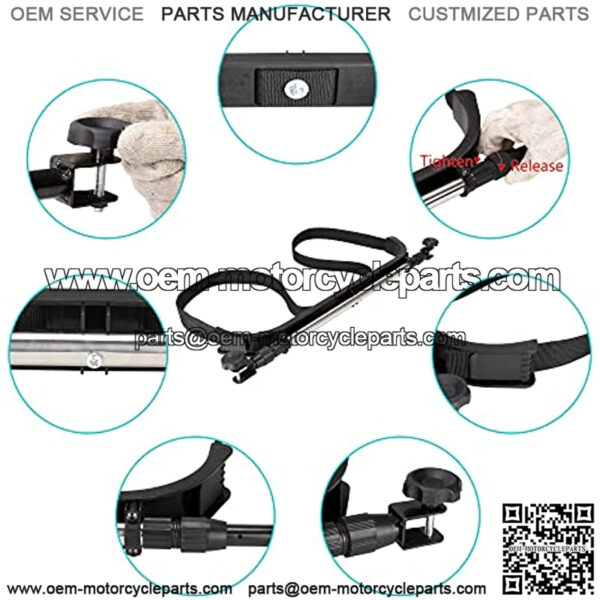 Universal Golf Cart Rear Seat Bag Holder Attachment Bracket for Club Car EZGO Yamaha?? - Image 4
