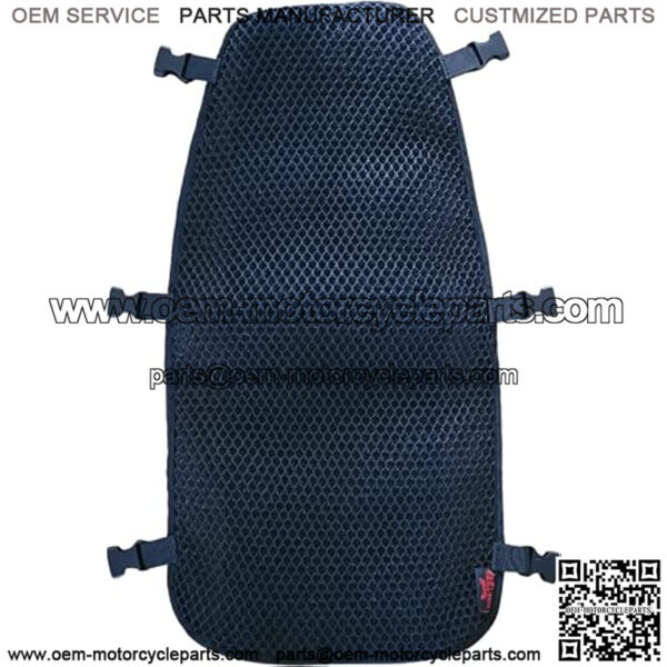 ATV Seat Covers. 3D Mesh Air Flow Four Wheeler Seat Cover. Stops Hot Seat, Keeps You Dry. Hide Ugly Rips. ATV Accessories Seat for Fourtrax Rancher, Foreman, Grizzly, Outlander.