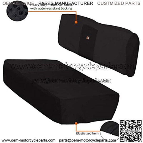 Classic Accessories QuadGear Black UTV Bench Seat Cover - 18-135-010403-00 - Image 2