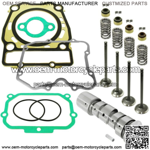 Camshaft and Cylinder Head Valve Gasket Kit Fits Polaris Ranger 500 6X6 2003-05