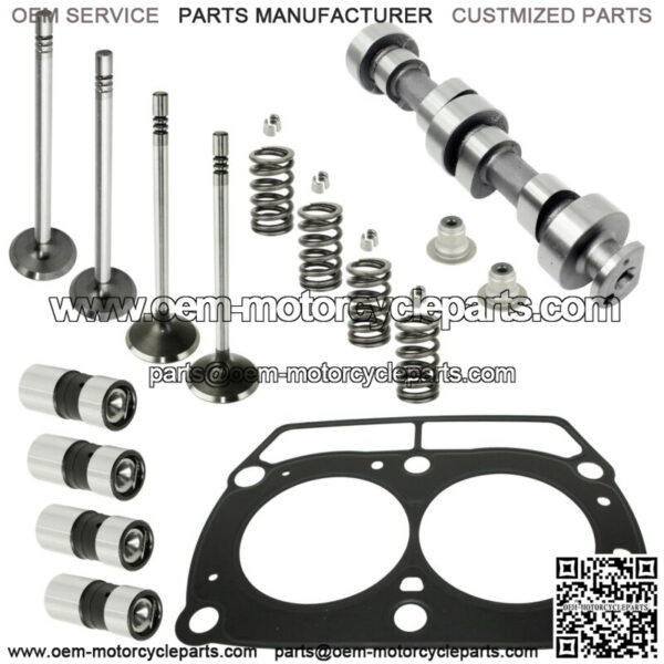 Camshaft and Cylinder Head Valve Gasket Kit Fits Polaris Ranger 800 6X6 2011-16