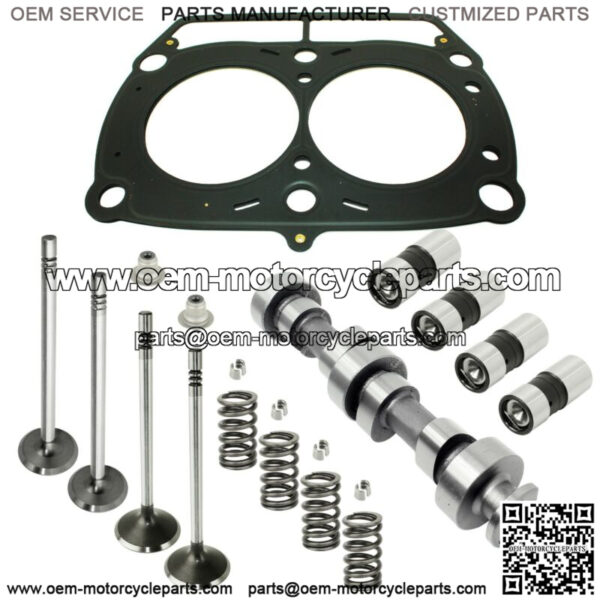 Camshaft and Cylinder Head Valve Gasket Kit Fits Polaris RZR 800 EFI 2010