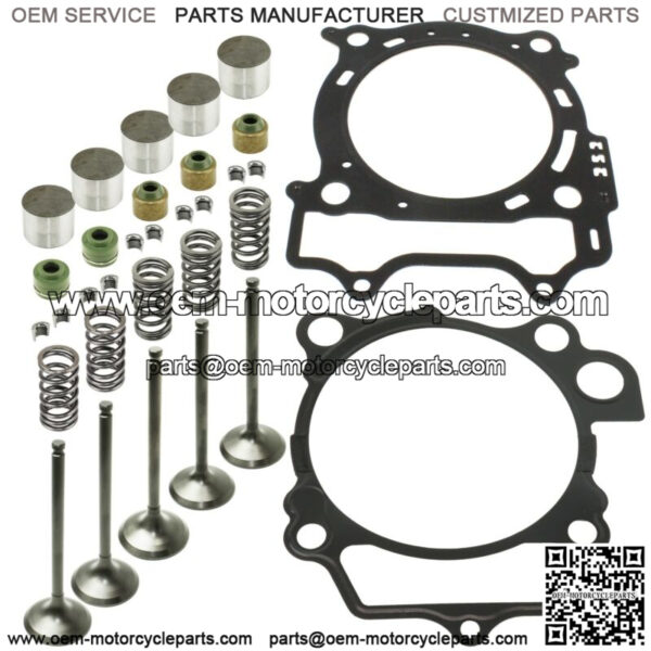 Camshaft and Cylinder Head Valve Gasket Kit Fits Yamaha YFZ450R YFZ450RSE 09-13 - Image 2