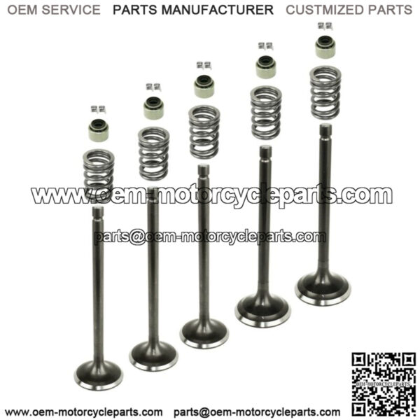 Camshaft and Cylinder Intake Exhaust Valve Kit For Yamaha Grizzly 660 YFM660F - Image 4