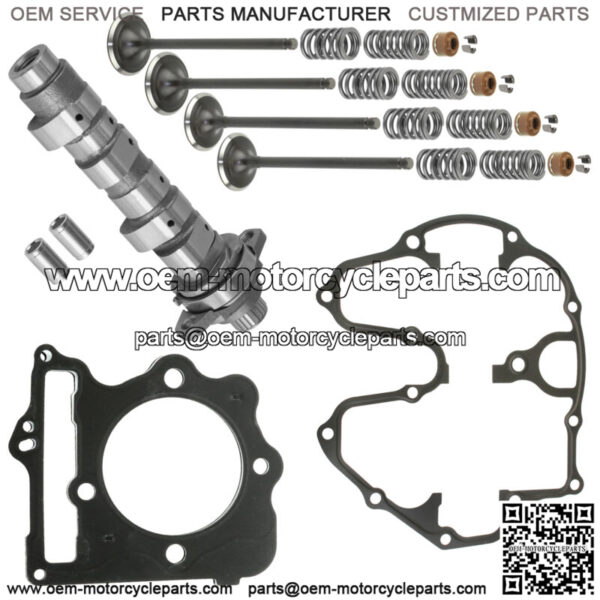Camshaft and Cylinder Valve Gasket Kit Fits Honda TRX400EX SporTrax 400 2005-07 - Image 3