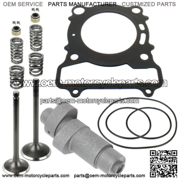 Camshaft and Cylinder Valve Gasket Kit Fits Yamaha Kodiak 400 YFM400F 4WD 02-06