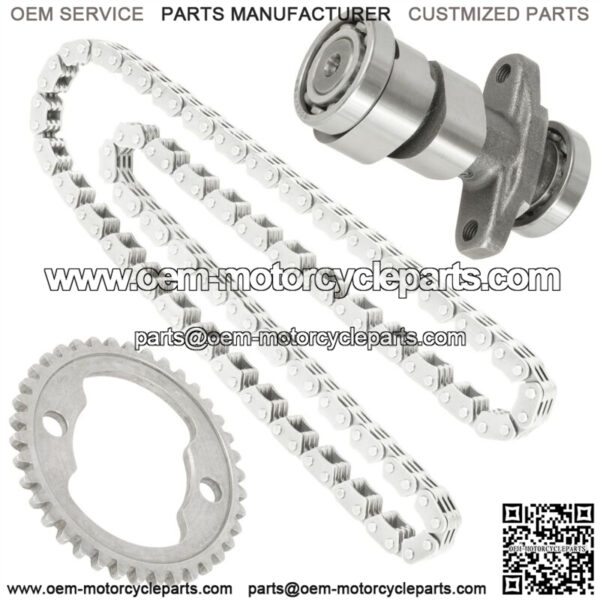 Camshaft and Timing Gear w/ Cam Chain Fits Honda TRX250X Fourtrax 250 1987-1992 - Image 5