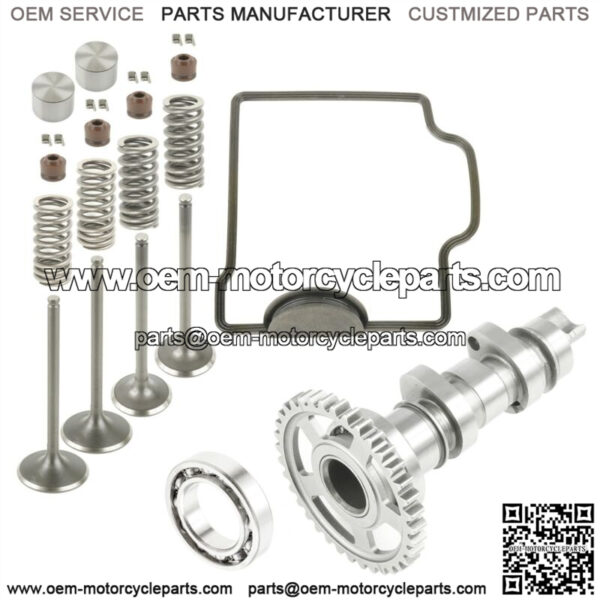 Camshaft Assembly w/ Cylinder Valve Gasket Kit fits Honda CRF250X 2004 2005-2017