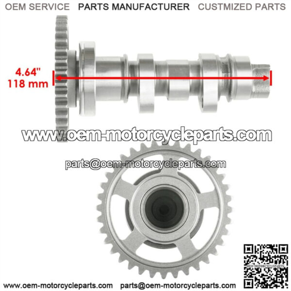 Camshaft Assembly w/ Cylinder Valve Gasket Kit fits Honda CRF250X 2004 2005-2017 - Image 2