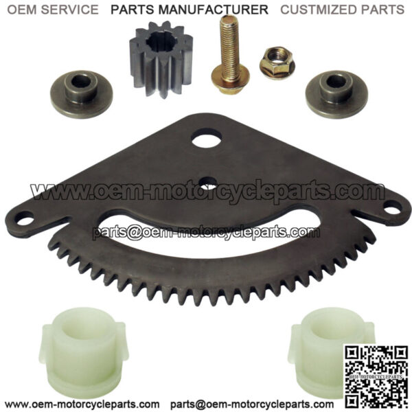 Selective Sector Gear Pinion Gear W/Bushings for John Deere L107 L108 L110 L111