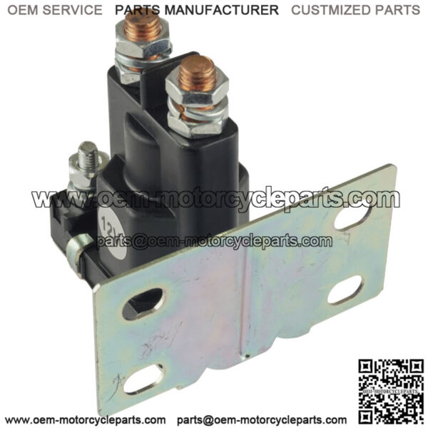Starter Solenoid for John Deere 116 116H with 38 and 46 Inch Deck AM104036 - Image 2