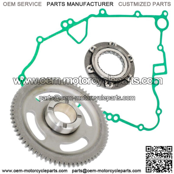 Starter Clutch Idler Gear W/ Gasket For Kawasaki KFX700 KSV700 Ksv 700 2004-2009 (Fits: Kawasaki)