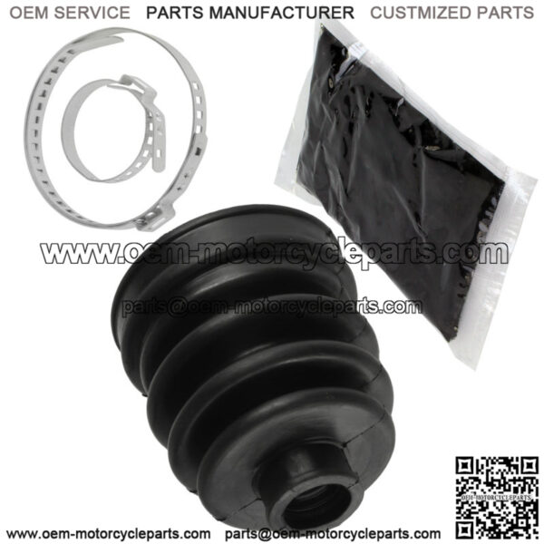 Front Rear Axle Outer Inner CV Boot Kit for Polaris 2203170, 2203141