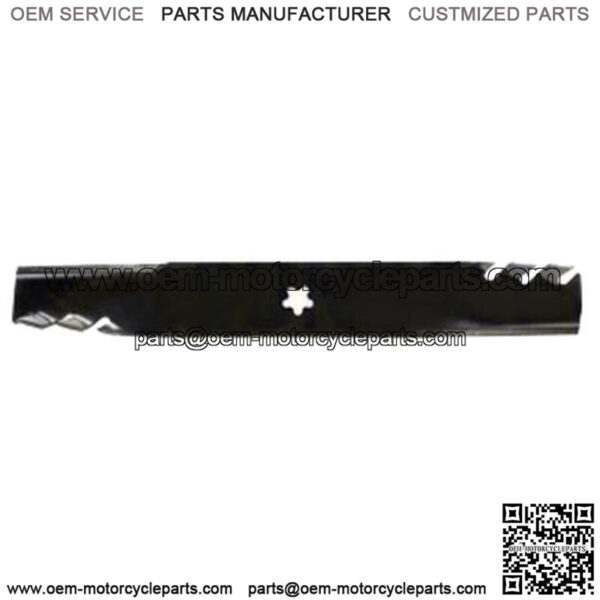 Toothed Mulching Blade Fits Requires 3 for 54" deck 187254 187256 532187254 - Image 2
