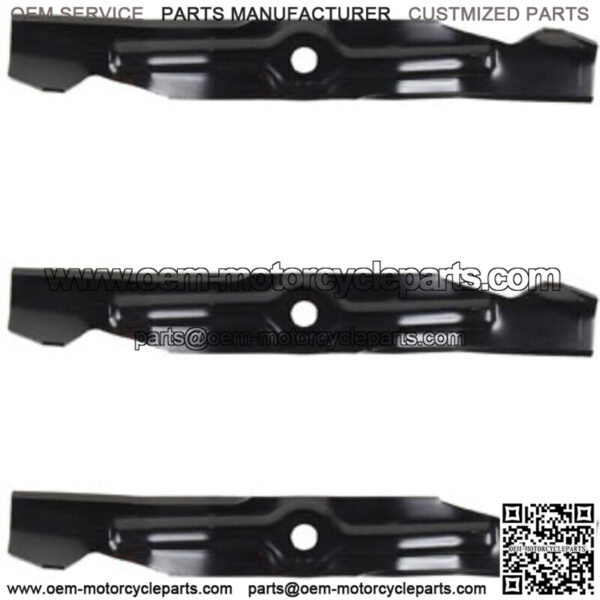 Set of 3 heavy duty 50 mower blades 742-04068 759-04047" Fits Cub Cadet