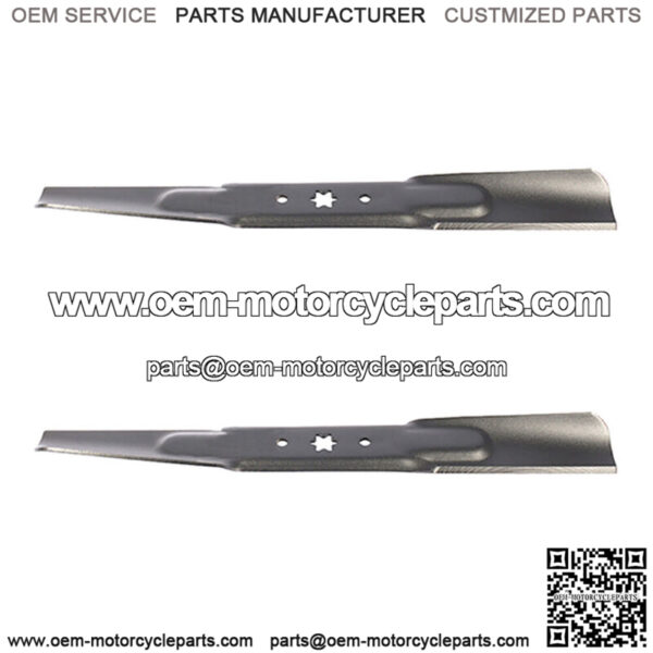 Two (2) Mower Blades For 46" Deck Fits Cub Cadet LTX1042, LTX1045, LTX1046 942-0