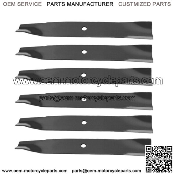 6PK High Lift Lawn Mower Blades for 50" Fits Toro TimeCutter Z 110-6837-03