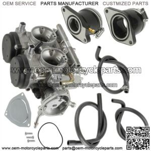 Carburetor and Intake Manifold Boots fits Yamaha Raptor 660 YFM660R 2001-2005