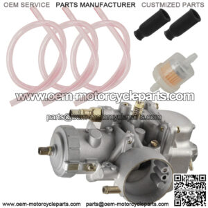 Carburetor Replaces Mikuni VM32 Round Slide VM Series Cable Choke