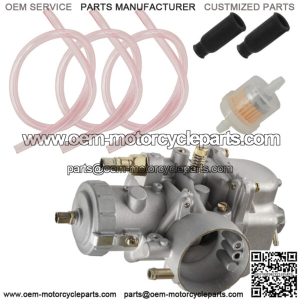 Carburetor Replaces Mikuni VM32 Round Slide VM Series Cable Choke