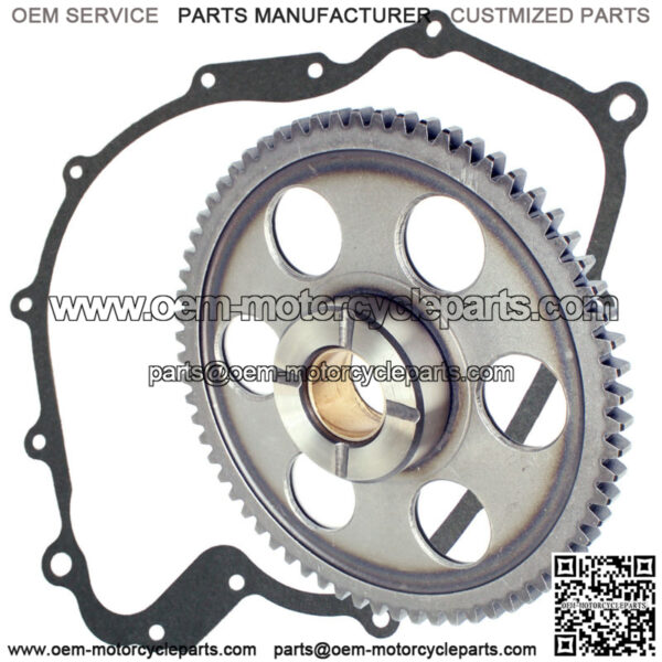 Starter Clutch Gear Idler & Gasket for Yamaha Rhino 660 YXR660 4X4 2004-2007