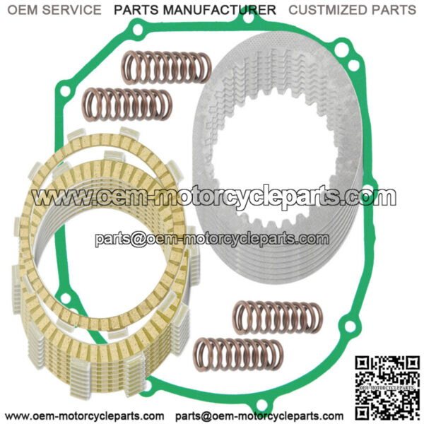 Clutch Friction Plates And Gasket Kit for Honda CBR600F3 1995 1996 1997 1998