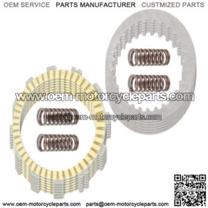 Clutch Friction Steel Plates And Springs for Honda XR500R 1983 1984