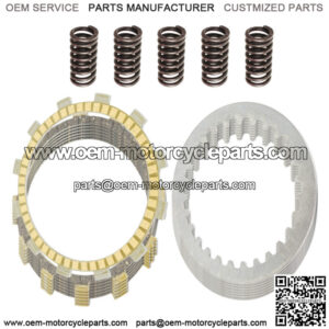 Clutch Friction Steel Plates And Springs Kit for Yamaha TT600 1983-1986