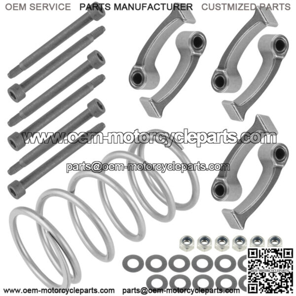 6x Clutch Weights Centrifugal Lever Set w/Spring for Can-Am Renegade T3 650 (For: Can-Am)